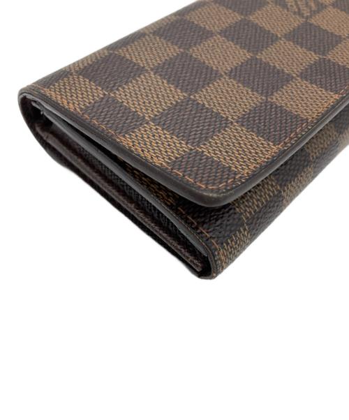 LOUIS VUITTON（ルイ ヴィトン）LOUIS VUITTON (ルイ ヴィトン) 2つ折り財布 ブラウンの古着・服飾アイテム
