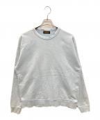 JOURNAL STANDARD HOMESTEADジャーナルスタンダード ホームステッド）の古着「パシフィック 裏毛 ダメージ スウェット」｜ブルー