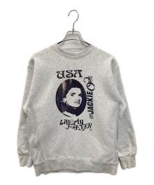 Couture d'adam（クチュールドアダム）の古着「プリントスウェット」｜グレー