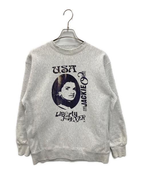 Couture d'adam（クチュールドアダム）COUTURE D'ADAM (クチュールドアダム) プリントスウェット グレー サイズ:40の古着・服飾アイテム