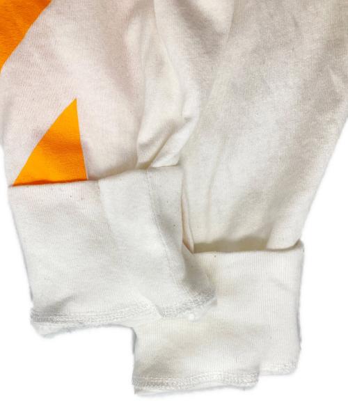 OFFWHITE（オフホワイト）OFFWHITE (オフホワイト) CARAVANGGIO PAINTING L/S TEE ホワイト サイズ:Lの古着・服飾アイテム