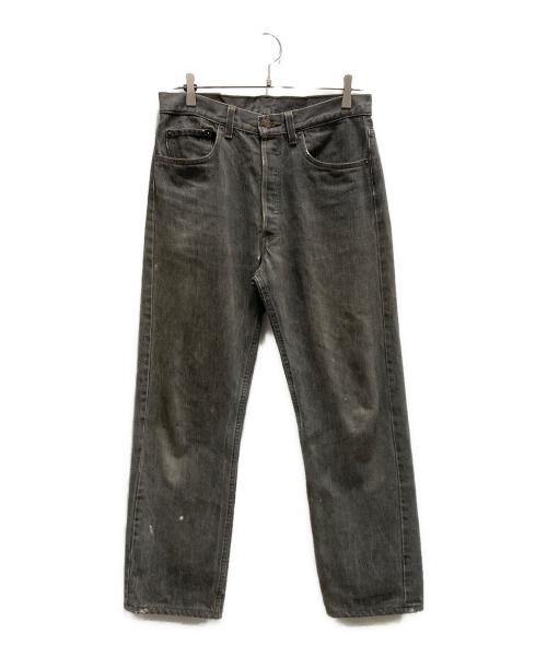 LEVI'S（リーバイス）LEVI'S (リーバイス) 501 先染め ブラックデニムパンツ ブラック サイズ:W32の古着・服飾アイテム
