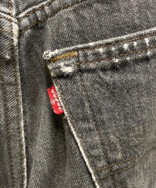 LEVI'S（リーバイス）LEVI'S (リーバイス) 501 先染め ブラックデニムパンツ ブラック サイズ:W32の古着・服飾アイテム