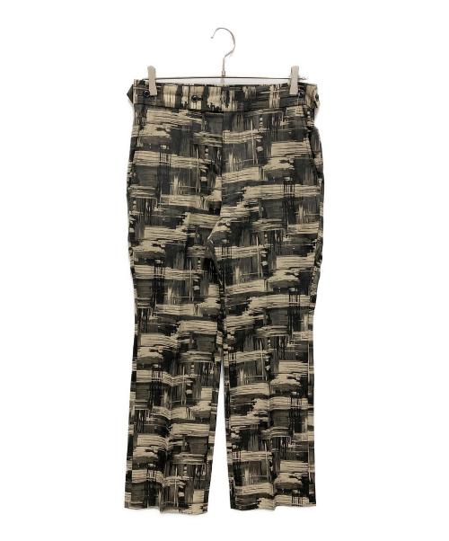 Needles（ニードルズ）Needles (ニードルズ) JOURNAL STANDARD (ジャーナルスタンダード) 別注 総柄パンツ ブラック サイズ:Sの古着・服飾アイテム