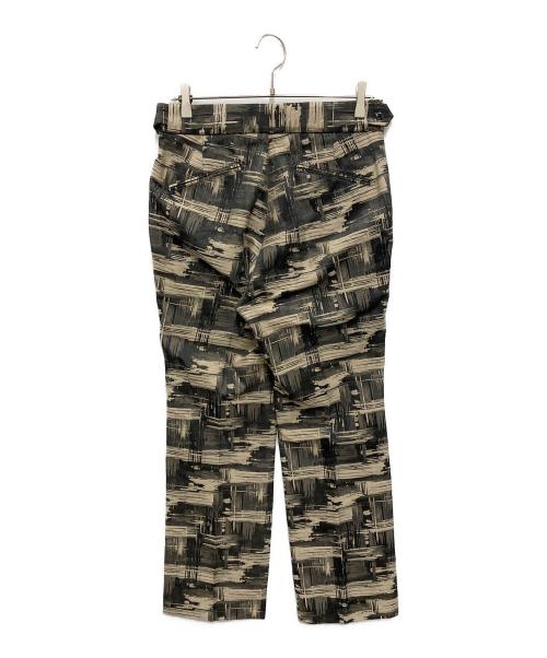 Needles（ニードルズ）Needles (ニードルズ) JOURNAL STANDARD (ジャーナルスタンダード) 別注 総柄パンツ ブラック サイズ:Sの古着・服飾アイテム