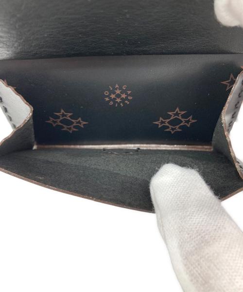 GBL（ジービーエル）GBL (ジービーエル) ojaga design (オジャガデザイン) ショートウォレット ブラックの古着・服飾アイテム