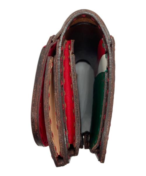 GBL（ジービーエル）GBL (ジービーエル) ojaga design (オジャガデザイン) コンパクトウォレット レッドの古着・服飾アイテム