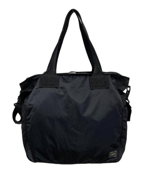 PORTER（ポーター）PORTER (ポーター) FRAME  2WAY TOTE BAG ブラックの古着・服飾アイテム