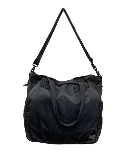 PORTER（ポーター）PORTER (ポーター) FRAME  2WAY TOTE BAG ブラックの古着・服飾アイテム
