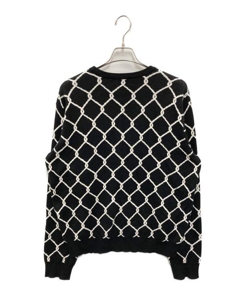 HUF（ハフ）HUF (ハフ) BREAKTHROUGH CREWNECK SWEATER ブラック サイズ:Ｍの古着・服飾アイテム