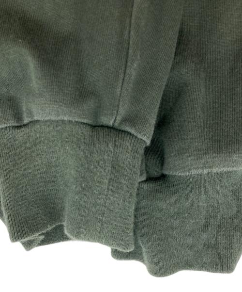 Graphpaper（グラフペーパー）Graphpaper (グラフペーパー) Tri Spun Cotton L/S Oversized Tee グリーン サイズ:2の古着・服飾アイテム