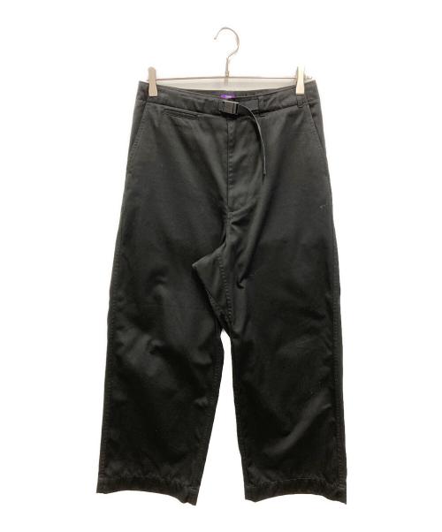 THE NORTHFACE PURPLELABEL（ザ・ノースフェイス パープルレーベル）THE NORTHFACE PURPLELABEL (ザ・ノースフェイス パープルレーベル) Chino Wide Straight Field Pants ブラック サイズ:30の古着・服飾アイテム