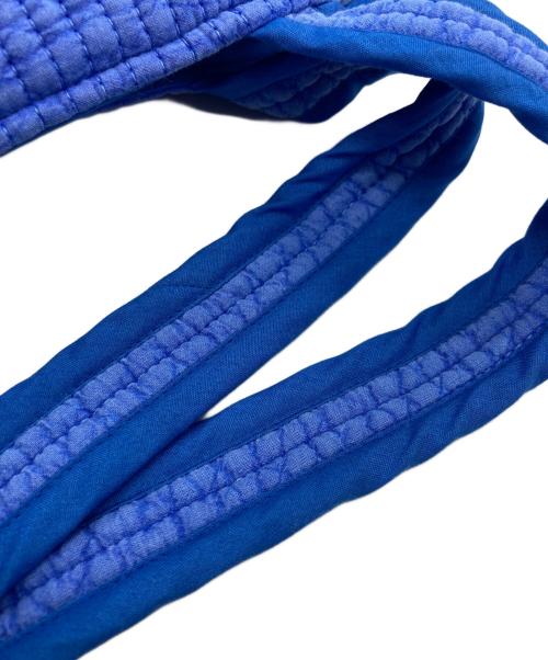 SNOOPY（スヌーピー）SNOOPY (スヌーピー) pionunnal (ピオヌンナル) トートバッグ ブルーの古着・服飾アイテム