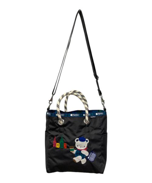 LeSportsac（レスポートサック）LeSportsac (レスポートサック) familiar (ファミリア) コラボ2WAYトートバッグ グレーの古着・服飾アイテム