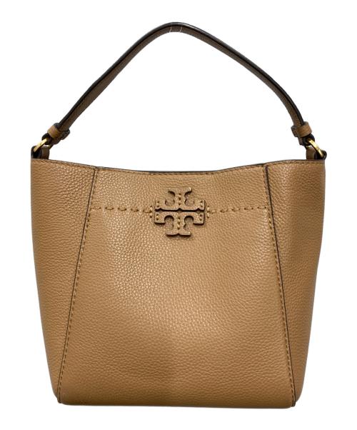 TORY BURCH（トリーバーチ）TORY BURCH (トリーバーチ) マックグロー バケットバッグ ブラウンの古着・服飾アイテム
