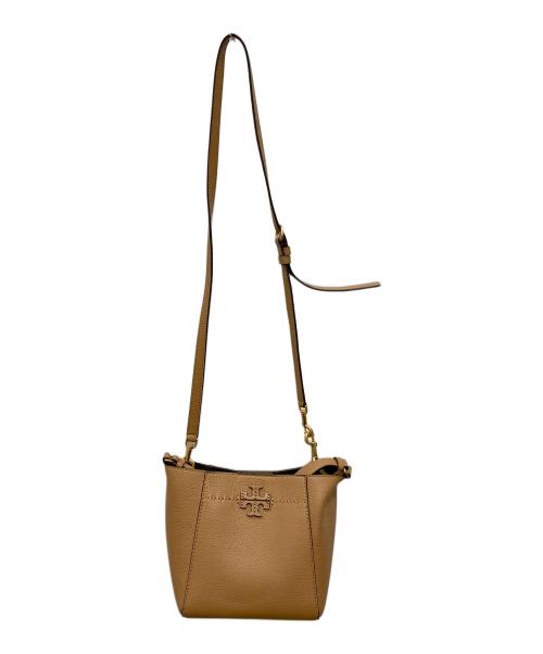 TORY BURCH（トリーバーチ）TORY BURCH (トリーバーチ) マックグロー バケットバッグ ブラウンの古着・服飾アイテム