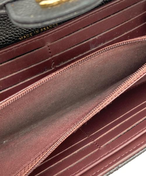 CHANEL（シャネル）CHANEL (シャネル) クラシック ロングフラップ ウォレット ブラックの古着・服飾アイテム