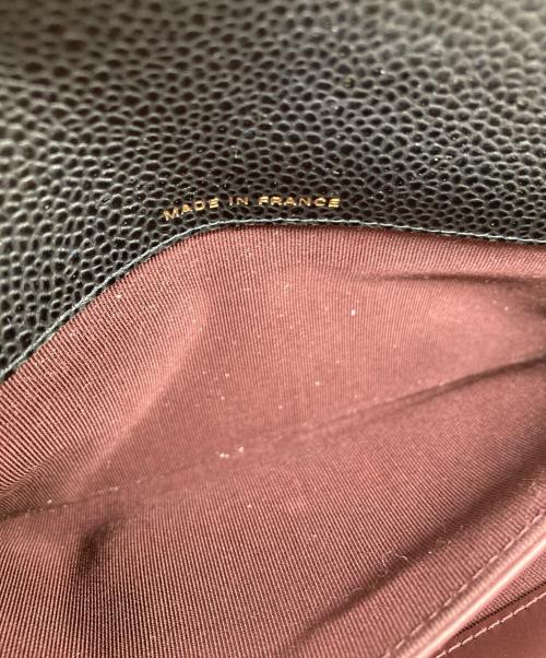 CHANEL（シャネル）CHANEL (シャネル) クラシック ロングフラップ ウォレット ブラックの古着・服飾アイテム