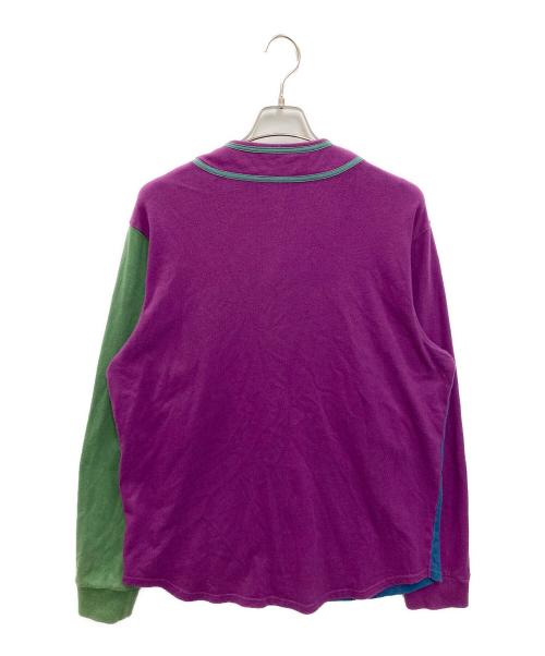 SUPREME（シュプリーム）Supreme (シュプリーム) Color Blocked Baseball Top ブルー サイズ:Lの古着・服飾アイテム