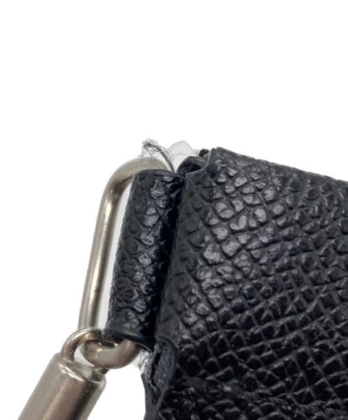 Maison Margiela（メゾンマルジェラ）Maison Margiela (メゾンマルジェラ) LEATHER NECK HOLDER ブラックの古着・服飾アイテム