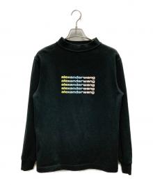 ALEXANDER WANG（アレキサンダー・ワン）の古着「ハイネックスウェット」｜ブラック