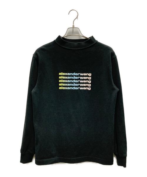 ALEXANDER WANG（アレキサンダー・ワン）ALEXANDER WANG (アレキサンダー・ワン) ハイネックスウェット ブラック サイズ:XSの古着・服飾アイテム