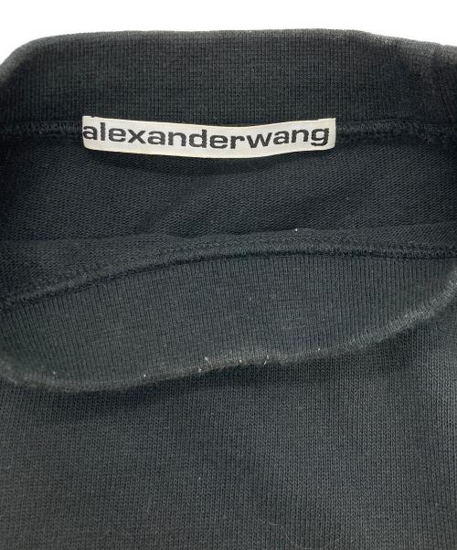 ALEXANDER WANG（アレキサンダー・ワン）ALEXANDER WANG (アレキサンダー・ワン) ハイネックスウェット ブラック サイズ:XSの古着・服飾アイテム
