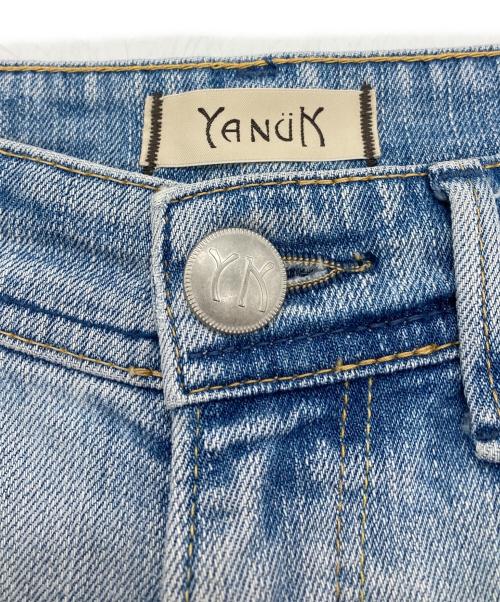 YANUK（ヤヌーク）YANUK (ヤヌーク) ボーイズストレート LEA/レア インディゴ サイズ:23の古着・服飾アイテム