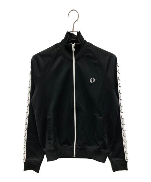 FRED PERRY（フレッドペリー）FRED PERRY (フレッドペリー) Taped Track Jacket ブラック サイズ:Sの古着・服飾アイテム