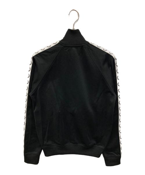 FRED PERRY（フレッドペリー）FRED PERRY (フレッドペリー) Taped Track Jacket ブラック サイズ:Sの古着・服飾アイテム