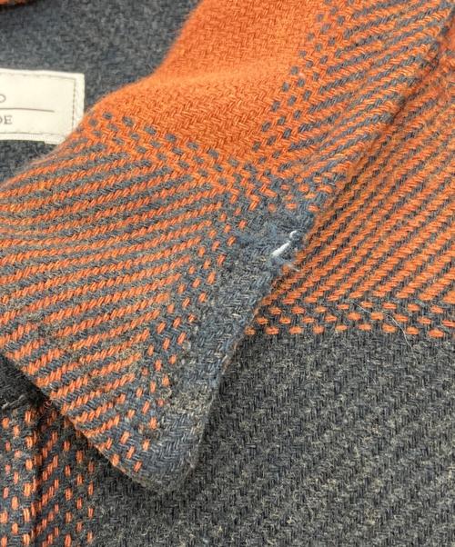 JOURNAL STANDARD relume（ジャーナルスタンダード レリューム）JOURNAL STANDARD relume (ジャーナルスタンダード レリューム) USAコットン フリンジネル バッファローチェックシャツ ブラック×ブラウン サイズ:Mの古着・服飾アイテム