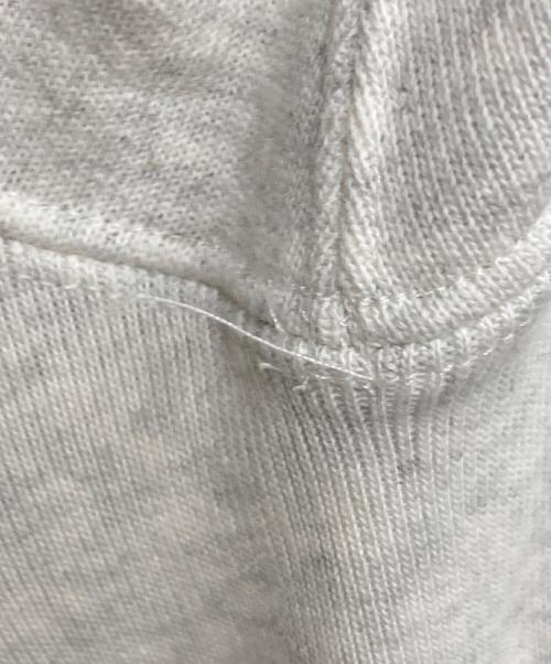 Champion（チャンピオン）Champion (チャンピオン) JOURNAL STANDARD (ジャーナルスタンダード) 別注エルボーパッチスウェットカーディガン グレー サイズ:Lの古着・服飾アイテム
