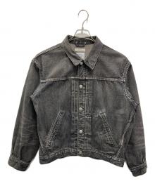 JOURNAL STANDARD relume（ジャーナルスタンダード レリューム）の古着「クラフト デニム トラッカージャケット」｜ブラック