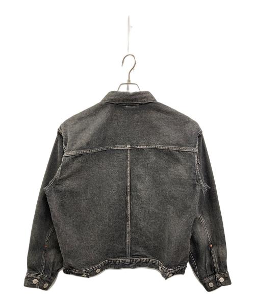 JOURNAL STANDARD relume（ジャーナルスタンダード レリューム）JOURNAL STANDARD relume (ジャーナルスタンダード レリューム) クラフト デニム トラッカージャケット ブラック サイズ:Mの古着・服飾アイテム