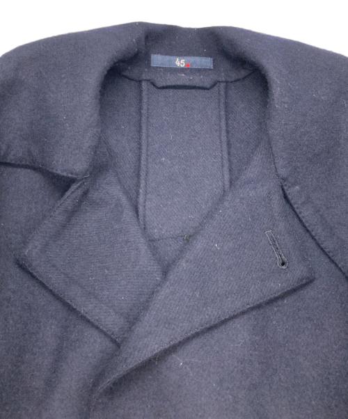 45R（フォーティファイブ・アール）45R (フォーティファイブ・アール) ウールコート ネイビー サイズ:SIZE 2の古着・服飾アイテム
