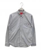 SUPREMEシュプリーム）の古着「OXFORD SHIRT」｜ブルー