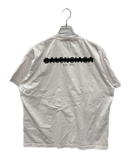 BALENCIAGA（バレンシアガ）BALENCIAGA (バレンシアガ) Oversized T-shirt ホワイト サイズ:2の古着・服飾アイテム