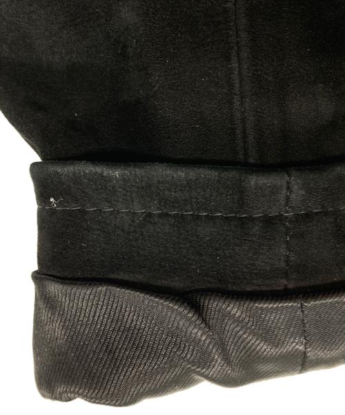 Saint Laurent Paris（サンローランパリ）Saint Laurent Paris (サンローランパリ) スエードレザーライダースジャケット ブラック サイズ:44の古着・服飾アイテム