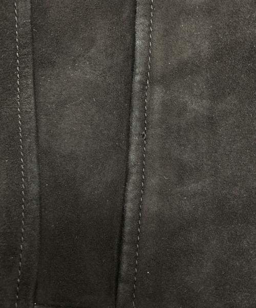 Saint Laurent Paris（サンローランパリ）Saint Laurent Paris (サンローランパリ) スエードレザーライダースジャケット ブラック サイズ:44の古着・服飾アイテム