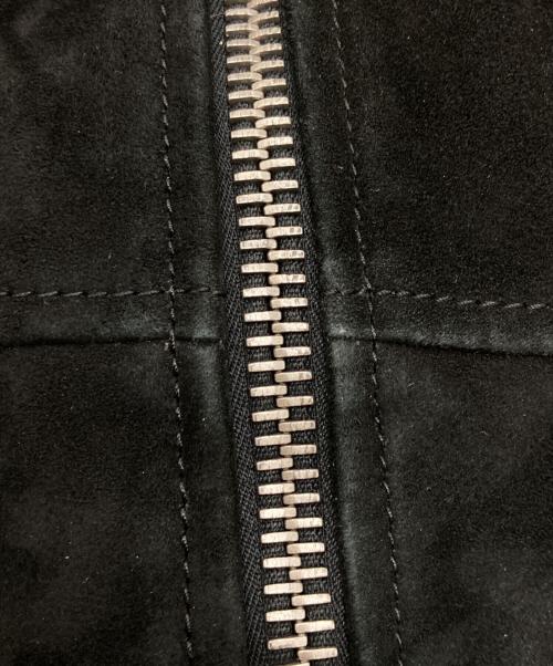 Saint Laurent Paris（サンローランパリ）Saint Laurent Paris (サンローランパリ) スエードレザーライダースジャケット ブラック サイズ:44の古着・服飾アイテム