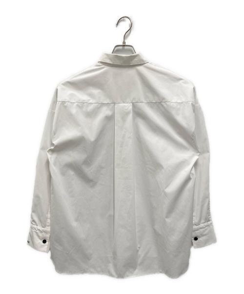 ENFOLD（エンフォルド）ENFOLD (エンフォルド) OVER SIZE SHIRT ホワイト サイズ:38の古着・服飾アイテム