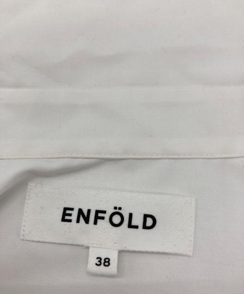 ENFOLD（エンフォルド）ENFOLD (エンフォルド) OVER SIZE SHIRT ホワイト サイズ:38の古着・服飾アイテム