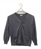 MARGARET HOWELL×JOHN SMEDLEYマーガレットハウエル×ジョンスメドレー）の古着「カーディガン」｜グレー