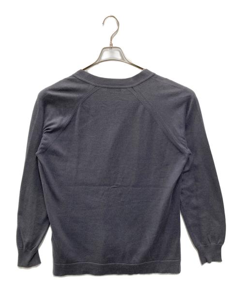 MARGARET HOWELL（マーガレットハウエル）MARGARET HOWELL (マーガレットハウエル) JOHN SMEDLEY (ジョンスメドレー) カーディガン グレー サイズ:Lの古着・服飾アイテム