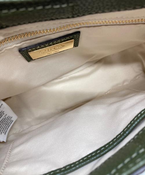 LAUREN RALPH LAUREN（ローレンラルフローレン）LAUREN RALPH LAUREN (ローレンラルフローレン) 2WAYショルダーバッグ グリーンの古着・服飾アイテム