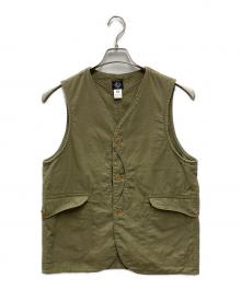 POST O'ALLS（ポストオーバーオールズ）の古着「Royal Traveler : french twill」｜カーキ