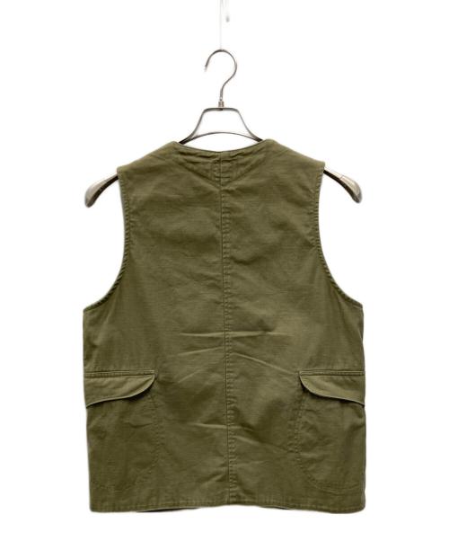 POST O'ALLS（ポストオーバーオールズ）POST O'ALLS (ポストオーバーオールズ) Royal Traveler : french twill カーキ サイズ:Sの古着・服飾アイテム