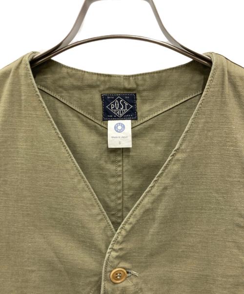 POST O'ALLS（ポストオーバーオールズ）POST O'ALLS (ポストオーバーオールズ) Royal Traveler : french twill カーキ サイズ:Sの古着・服飾アイテム