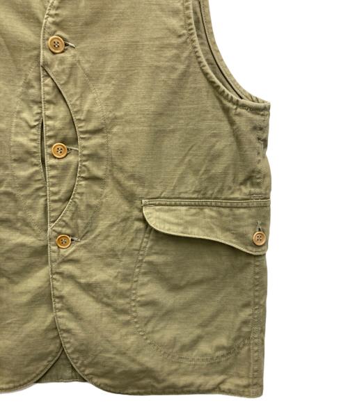 POST O'ALLS（ポストオーバーオールズ）POST O'ALLS (ポストオーバーオールズ) Royal Traveler : french twill カーキ サイズ:Sの古着・服飾アイテム