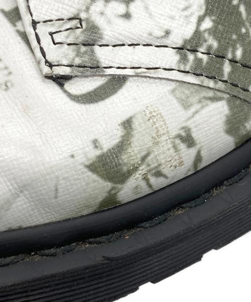 Dr.Martens（ドクターマーチン）Dr.Martens (ドクターマーチン) SEX PISTOLS (セックスピストルズ) 3ホールシューズ ブラック×ホワイト サイズ:UK6の古着・服飾アイテム